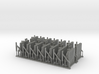 Southern Region Concrete Lineside Fencing x14 3d printed 