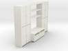 A 002-1Wohnzimmerschrank cabinet 1:50 3d printed 