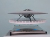 Model of a 54 electric Turbine Powered Saucer 6b 3d printed on a hovering stand (Not included)
