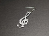 Hellscore emblem earring 3d printed 