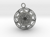 Blackhole in dodecahedron Pendant 3d printed 