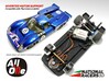 Chassis for Fly Lola T70 (AiO-S_AW) INVERTED MOTOR 3d printed Chassis compatible with Fly model (slot car and other parts not included) *image does not match inverted motor supportot included)