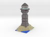 Minecraft Lighthouse  3d printed 