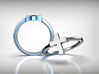 WR-REL-S07-D001 Woman Religious Cross Ring 3d printed 
