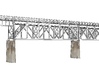 Deschutes River Truss Bridge Z scale 3d printed 