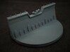 Heavy Weapon Barricade on 60mm Base (Version 01) 3d printed 