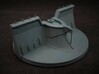 Heavy Weapon Barricade on 60mm Base (Version 02) 3d printed 