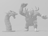 Cyclops Desert King 100mm miniature model game dnd 3d printed 