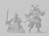 Samurai Jack miniature model fantasy games rpg dnd 3d printed 