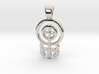 Symbolic 05 [pendant] 3d printed 