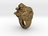 Lion Ring 3d printed 
