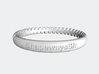 Spine-patterned bracelet | Size 7.9 Inch 3d printed 
