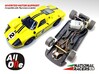Chassi - MRRC FORD GT40 MK4 (AiO-S_AW) 3d printed Chassis compatible with MRRC model (slot car and other parts not included)