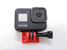 Wall-Mounted Action Camera Mount for GoPro 3d printed 