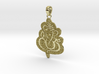 Ganesha with Om Pendant 3d printed 