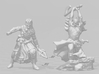 Mummy Warlord miniature model fantasy games dnd 3d printed 