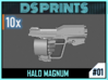 Halo magnum hands for primaris 3d printed 