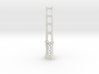 Golden Gate Bridge Tower 3d printed Shapeways render