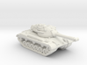 ARVN M47 Patton medium tank white plastic 1:160 sc 3d printed 