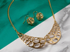 Cellulated Necklace 3d printed 