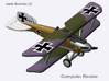 Jasta 2 Albatros D.III (full color) 3d printed 