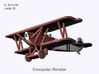 Hans Schultz Fokker D.VII (full color) 3d printed 