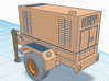 1/87th LPG Diesel Electric Generator Trailer 3d printed 