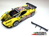 2x 3D Rear Wing - CARRERA Ferrari 458 GT2 3d printed Rear Wing compatible with CARRERA model (slot car not included)