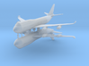 1/700 Boeing 747-400 Commercial Airliner (x2) 3d printed 
