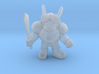 Sparkster Rocket Knight miniature model fantasy wh 3d printed 