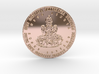 Coin of 9 Virtues Maha Lakshmi 3d printed 