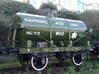 2x N Gauge 14T Acid Tanks 3d printed War Department 14T Sulphuric Acid tank X11 at the Bristol Harbour Railway December 2019