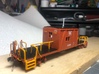 HO Scale Rock Island Transfer Caboose, Part 1/2 3d printed 