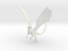 Young Emerald Dragon Flying 3d printed 