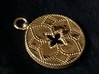 In the Style of Roberto Coin Medallion Pendant 3d printed 