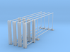 VR Wire Fencing at Interlock Gates 1:87 Scale 3d printed 