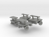 1/144 AERO-51E MUNITIONS TRAILER (2X) (finished) 3d printed 