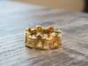 HC Women's Ring 3d printed First Print - 18k Gold Plated Brass