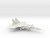 1:222 Scale MiG-25PD Foxbat (Clean, Stored) 3d printed 