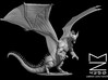 Adult Topaz Dragon 3d printed 