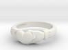 Heart Ring 3d printed 