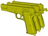 1/16 scale FN Browning Hi Power Mk I pistol Ac x 3 3d printed 