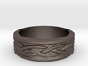 Viking patterned ring 1 3d printed 
