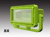XF range floodlights - 1:32 - 8X 3d printed 