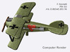 Friedrich Navratil Albatros D.III(Oef)[full color] 3d printed 