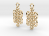 Knots [earrings] 3d printed 