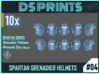 HALO GRENADIER Primaris 28mm helmet - Spartans 04 3d printed 