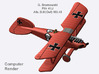 Godwin Brumowski Albatros D.III(Oef) [full color] 3d printed 