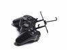 Controller mount for PS3 & Sony Xperia M2 3d printed Without phone - Black PS3 controller with Black UtorCase