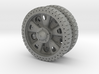 1/10 T34-roadwheel_starfish_with_tire 3d printed 